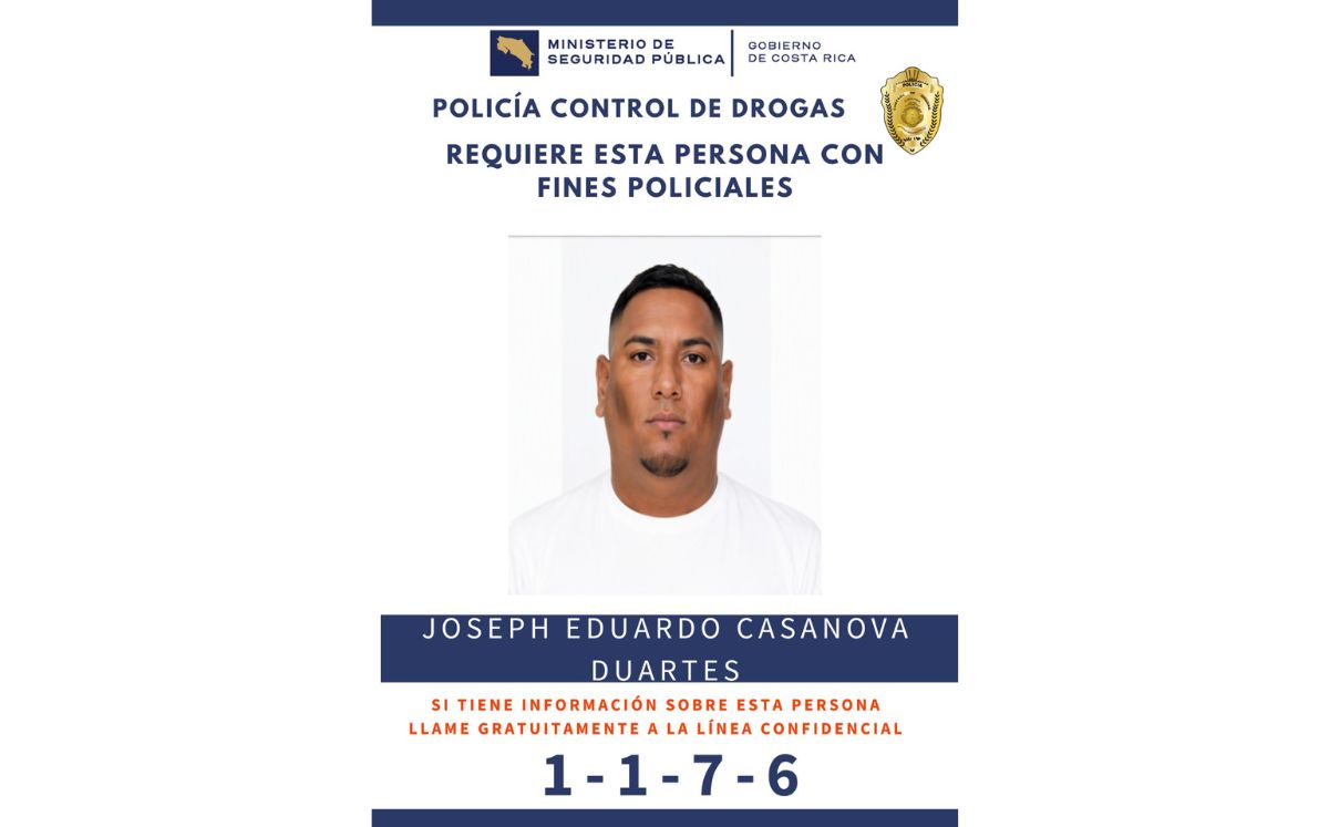 Persona requerida por la Policía de Control de Drogas. (MPS)