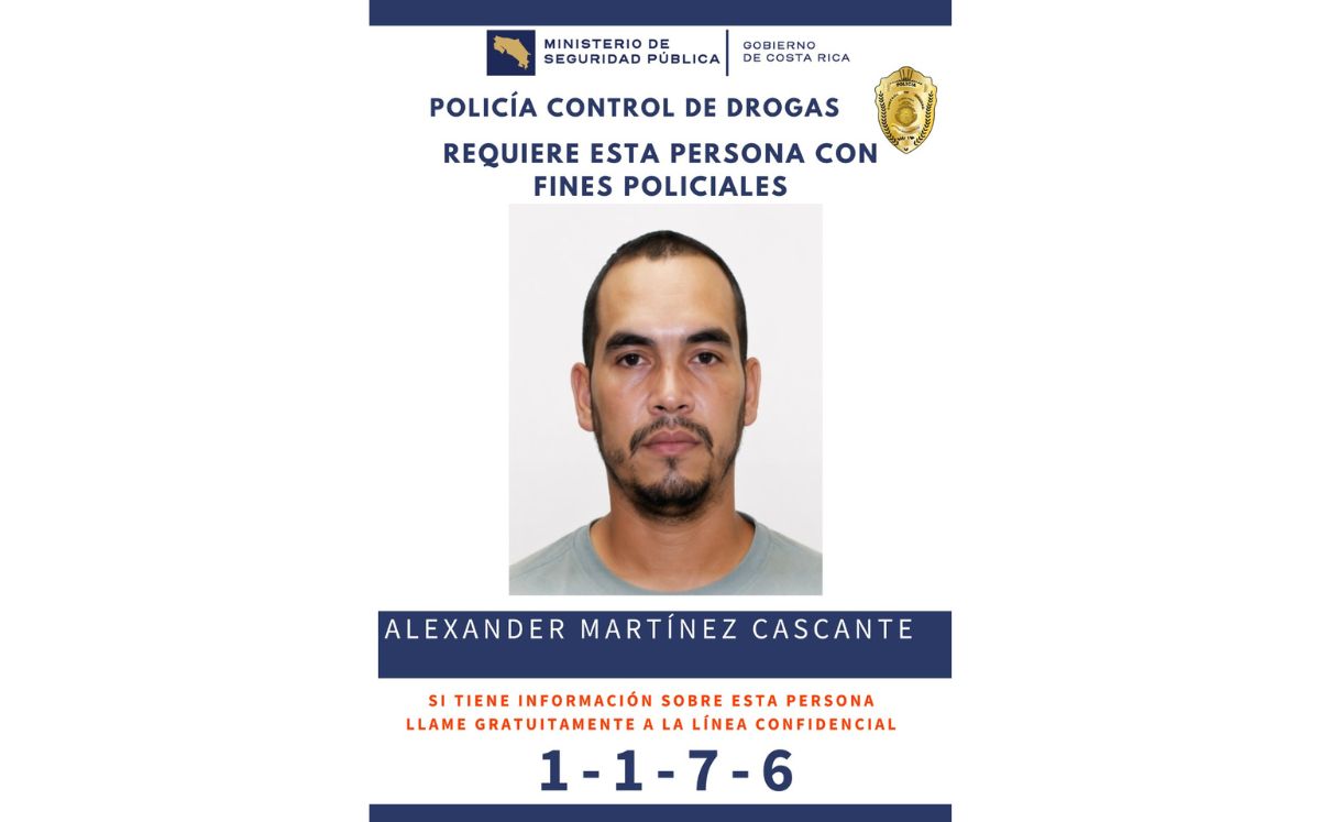 Persona requerida por la Policía de Control de Drogas. (MPS)
