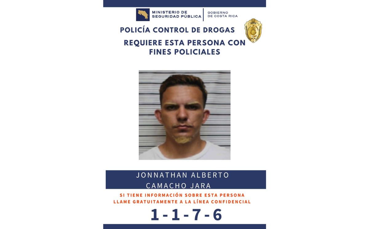 Persona requerida por la Policía de Control de Drogas. (MPS)