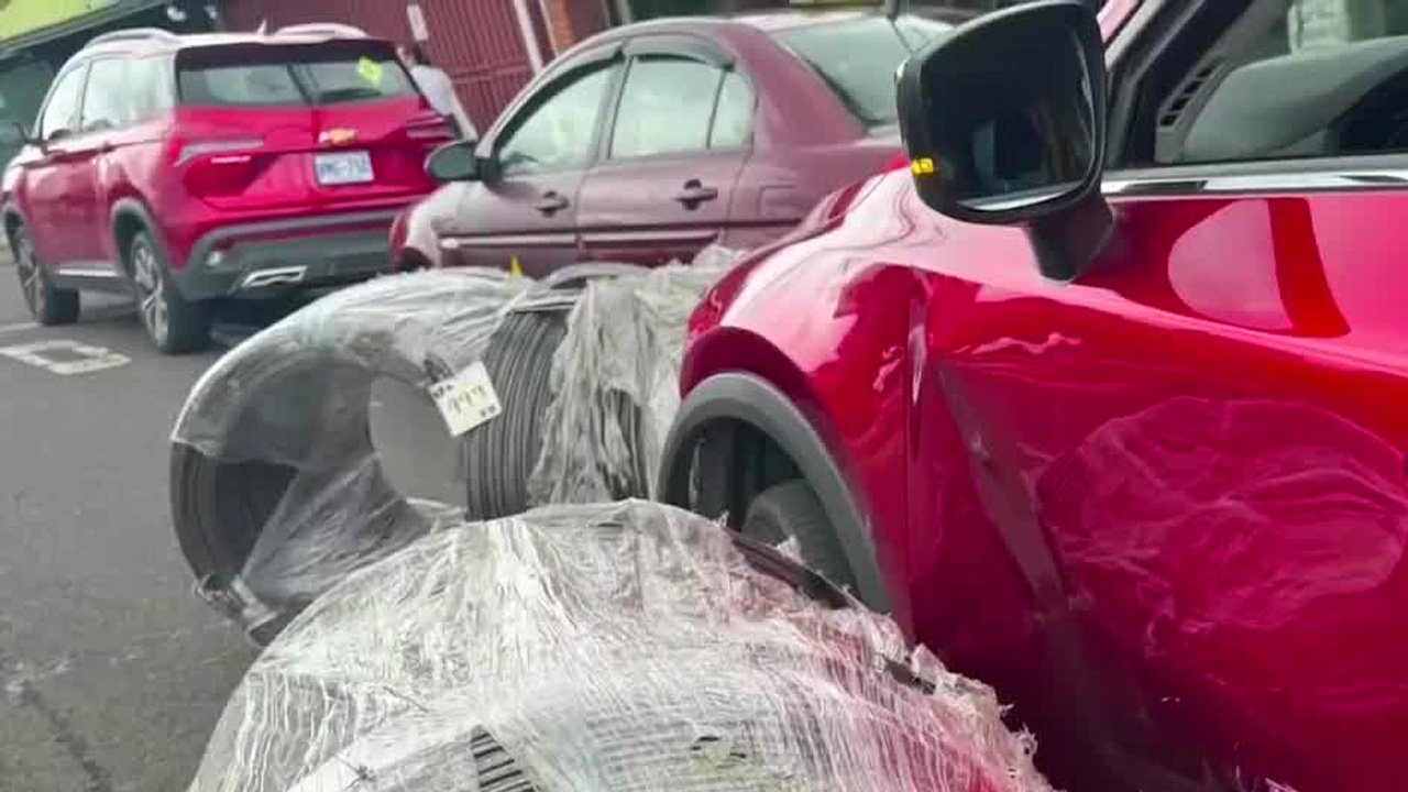 Carga se desprendió de cabezal en Heredia | VIDEO