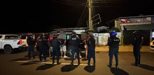 Cinco detenidos tras operativo policial en Santa Cruz