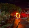 Las labores de búsqueda y recuperación las realizaron entre escombros. (Bomberos Costa Rica)