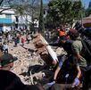 Sismo provocó el colapso de edificios. (Foto por JOAQUIN SARMIENTO / AFP)
