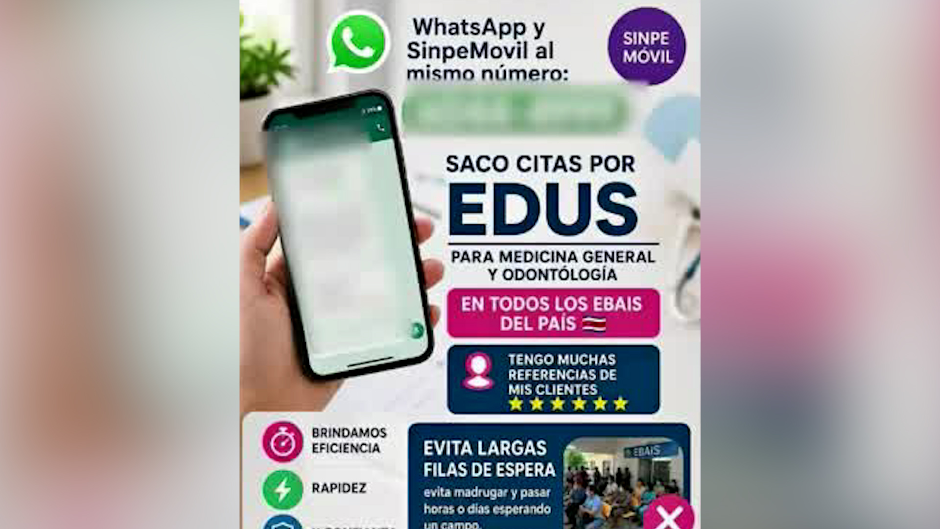 Citas médicas en la CCSS se venden hasta en 10 mil colones