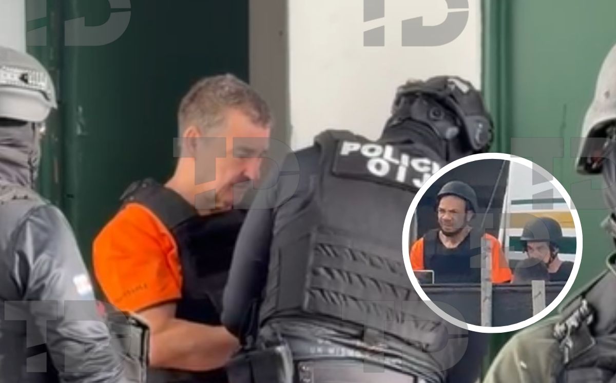Los dos nuevos extraditados a Estados Unidos. (Telediario)