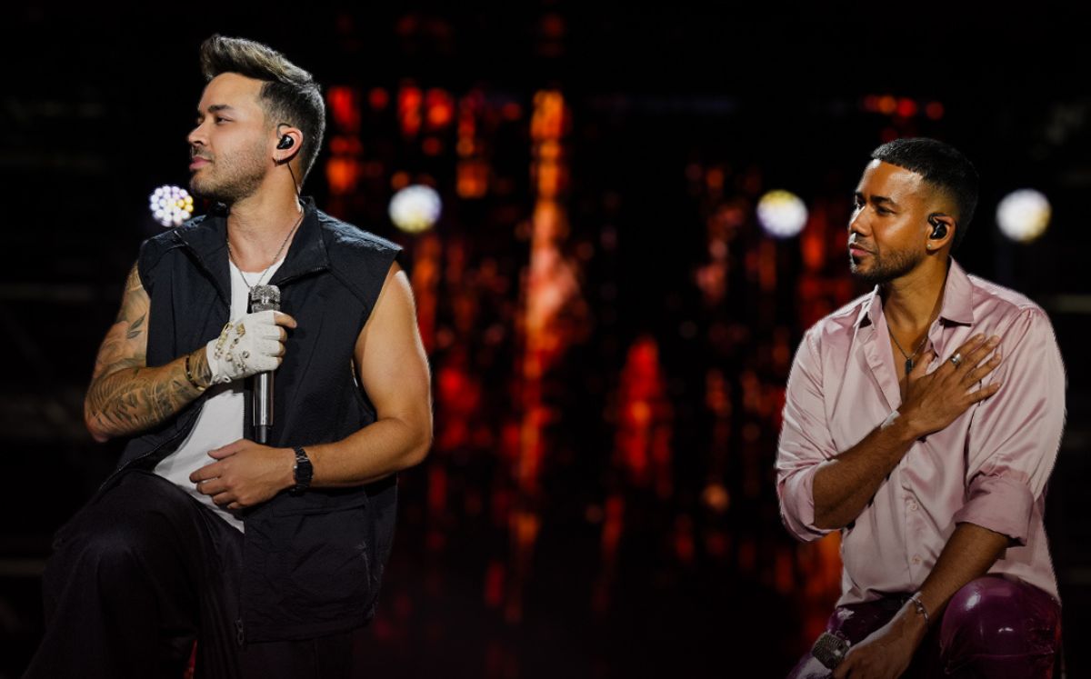 Romeo Santos y Prince Royce se presentarán en el país el martes 18 de agosto. (Cortesía: One Entertainment)