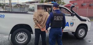 Fuerza Pública captura a seis personas en Heredia