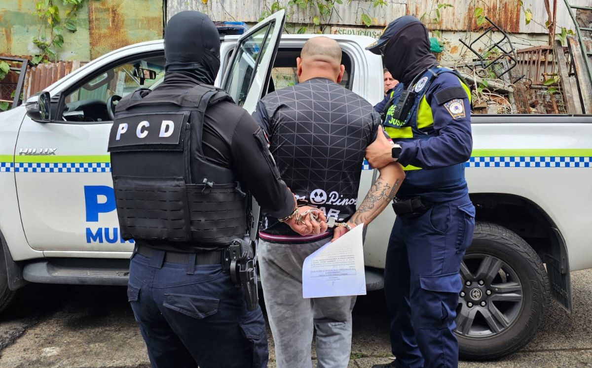 Uno de los sospechosos detenidos. (MPS)