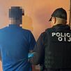 Sospechoso detenido por las autoridades. (OIJ)