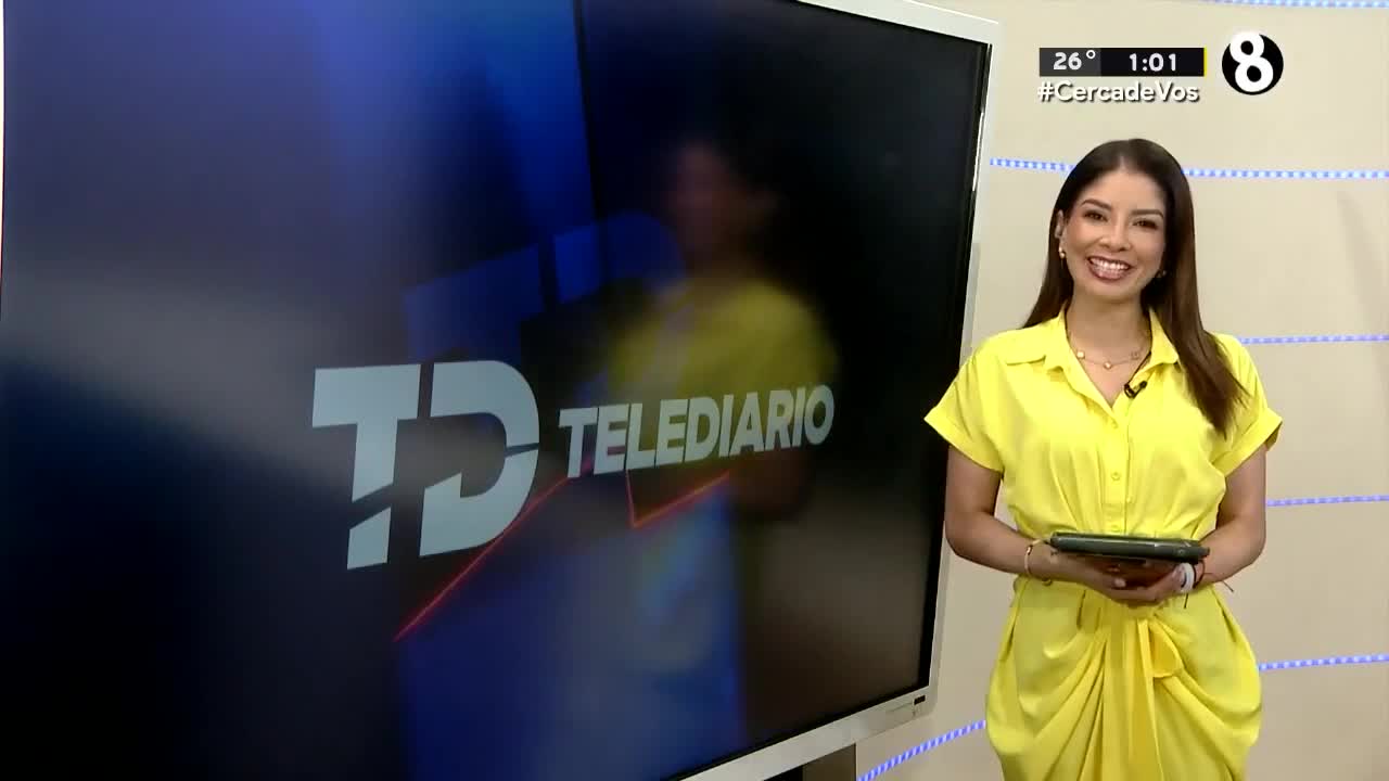 Telediario En Directo con Paula Brenes, 26 de agosto 2026