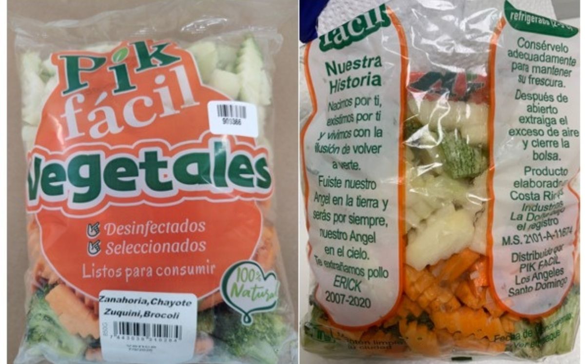 Alerta por vegetales PIK FÁCIL con Listeria
