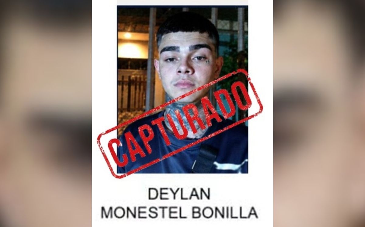 Deylan Monestel Bonilla fue detenido tras intentar escapar por los techos de varias viviendas. (MSP)