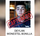 Deylan Monestel Bonilla fue detenido tras intentar escapar por los techos de varias viviendas. (MSP)