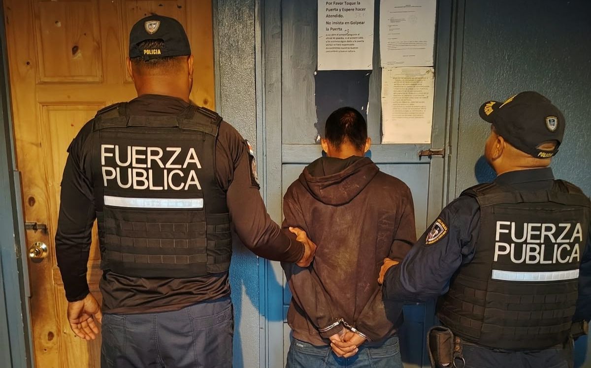 Fuerza Pública detiene en Sixaola a panameño requerido