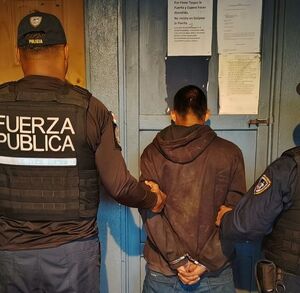 Fuerza Pública detiene en Sixaola a panameño requerido