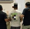 Sospechoso detenido en Quepos. (OIJ)