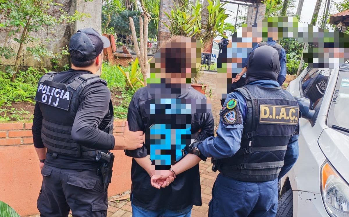 OIJ detiene a cuatro hombres por presunta venta de droga en Atenas