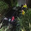 El accidente ocurrió100 metros al norte de la Iglesia de la Trinidad. (Bomberos de Costa Rica)