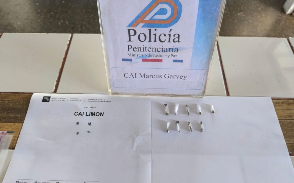Droga decomisada por las autoridades. (Policía Penitenciaria)