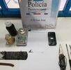 Objetos decomisados por los oficiales. (Ministerio de Justicia)