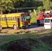 Dos pacientes fueron trasladados al Hospital Monseñor Sanabria.