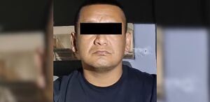 Iván ‘N’, alias ‘El Tanque’ fue detenido en flagrancia. (X: Omar H Garcia Harfuch)