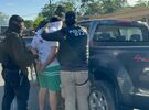 Uno de los detenidos por los agentes judiciales. (OIJ)