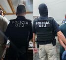Dos de los sospechosos detenidos por los agentes judiciales. (OIJ)