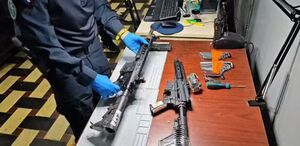 Policía decomisa cuatro armas fabricadas con impresión 3D. (MSP)