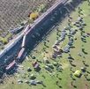 La red ferroviaria de alta velocidad española es la segunda más importante del mundo. (Foto por HANDOUT / GUARDIA CIVIL / AFP)