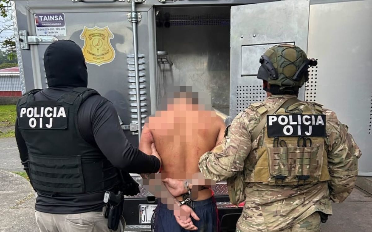 El hombre, de apellido Sánchez, fue detenido durante un allanamiento.